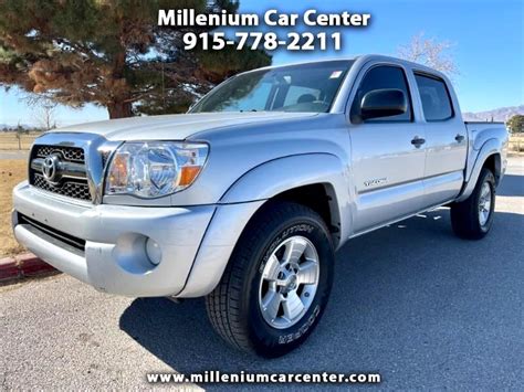 Used 2011 Toyota Tacoma Double Cab V6 4wd For Sale In El Paso Tx 79915
