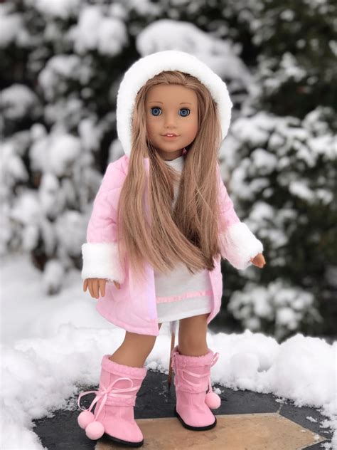 Cotton Candy Doll Clothes For 18 Inch Doll Pink Parka With Etsy