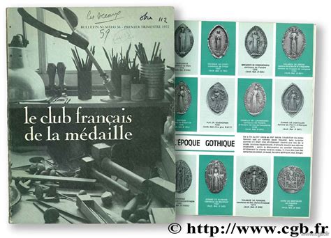 Le Club Français De La Médaille N°34 1972 Collectif Locc7752 Librairie