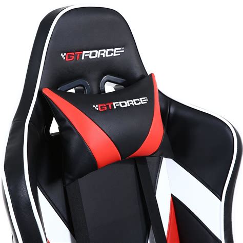 Gtforce Formula Mx Reclining Leather Sports Racing Office Desk Chair