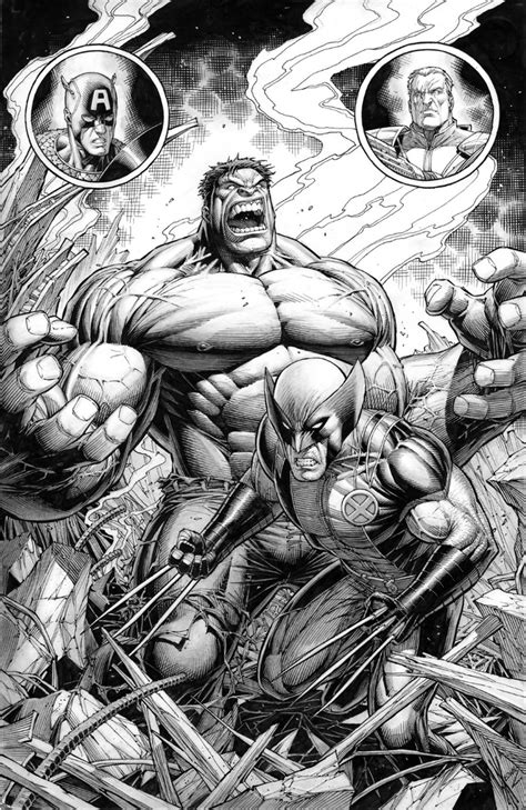 The Incredible Hulk By Dale Keown Comicbookart