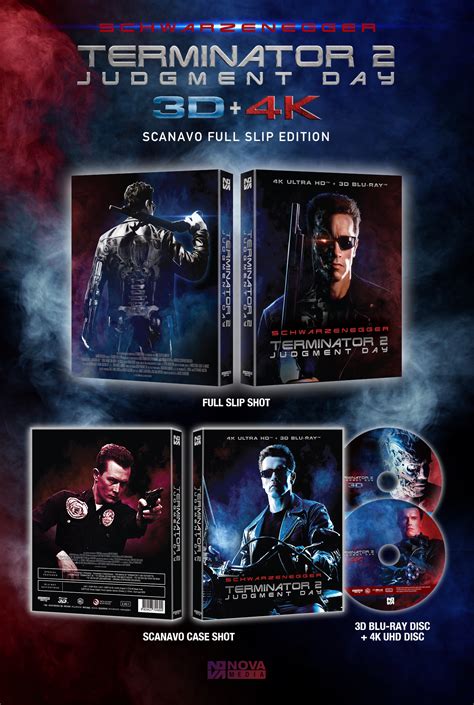 Nova Media Terminator 2 Judgment Day 4k Uhd3d Blu Ray