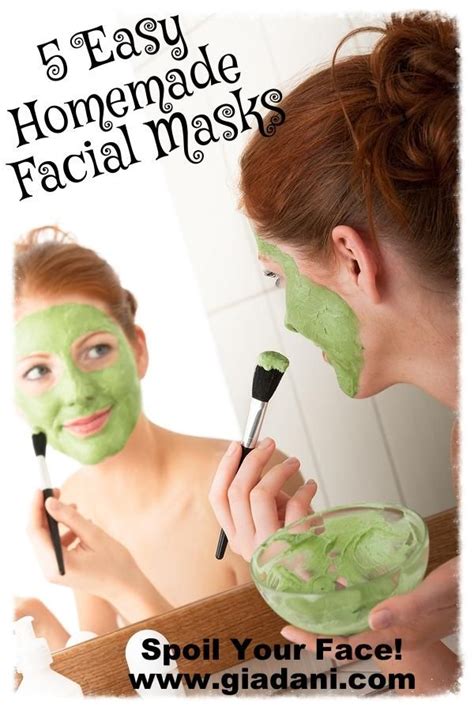 Skin Care Tips And Ideas 5 Homemade Facial Masks Using Everday