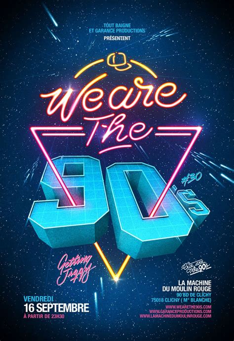 We Are The 90s 90s Graphic Design Graphic Design Posters 90s Poster