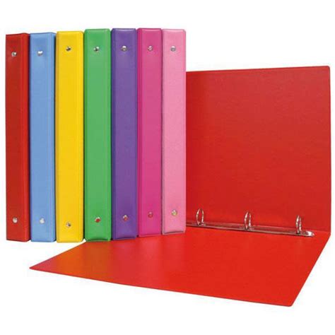 Carpeta Escolar Anillas Folio D Rojo Al Por Mayor Plasticosur