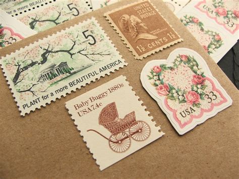 You Can Use Oldunused Postage Stamps Vintage Postage Stamps