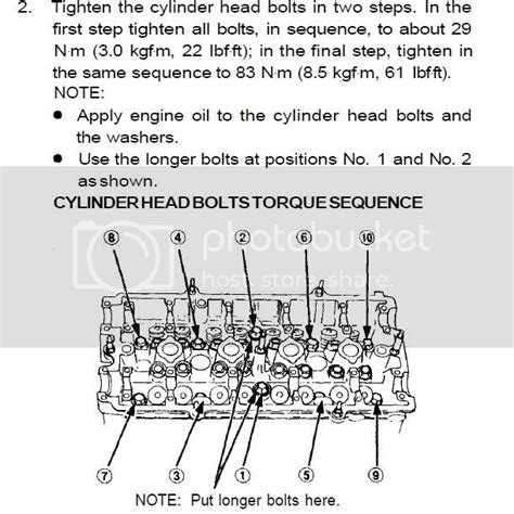 How To Torque The Head Bolts On A Honda Civic Honda Ask