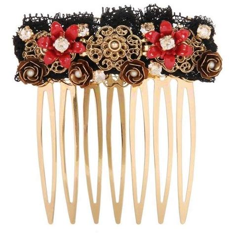 Dolce And Gabbana Exclusive To Embellished Hair Comb 2