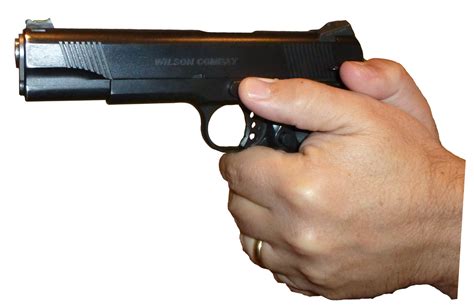 Download Gun In Hand Clipart Hq Png Image Freepngimg