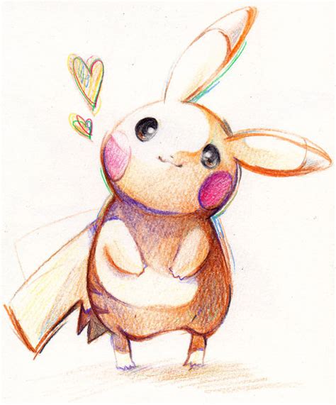 Pokemon Drawing With Colour Pencil I Would Recommend Using Colored