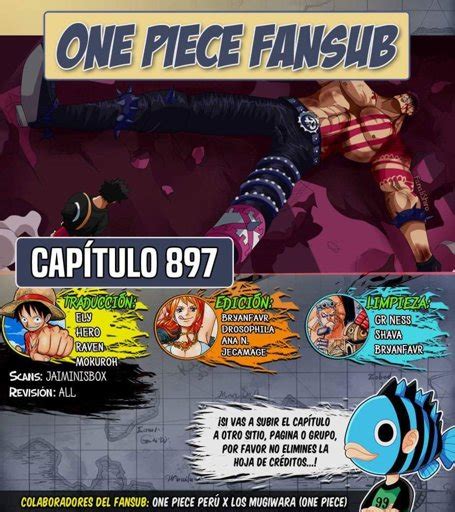 One Piece Manga 897 Anime Amino