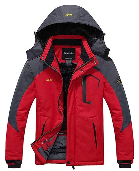 Waterproof Windproof Rain Jacket Useful Tools Store Ski Jacket