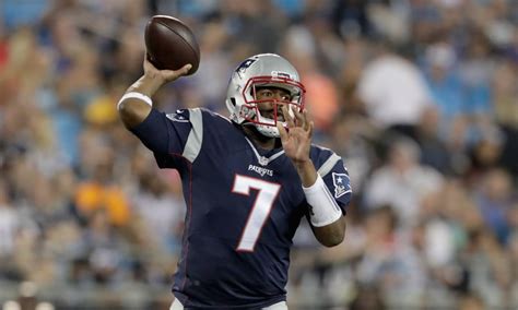 Jacoby Brissett Is The Patriots First Black Starting Quarterback