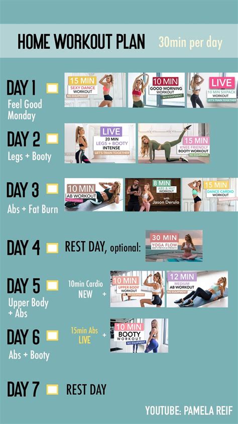 After 2 months of trying chloe ting and pamela rf workout, here are my reviews and results. Pamela Reif - YouTube | At home workout plan, At home ...