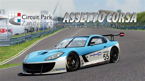 Assetto Corsa Ginetta G55 GT4 Zandvoort 60fps YouTube