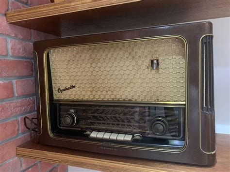 Antique Telefunken Operette 7 Radio From The 50s Hobbies And Toys