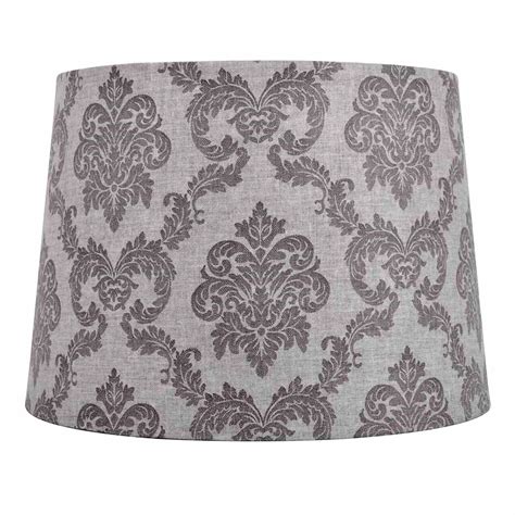 Shop over 300 brands & get expert service. Gray Damask Lamp Shade 12X14X10 | At Home