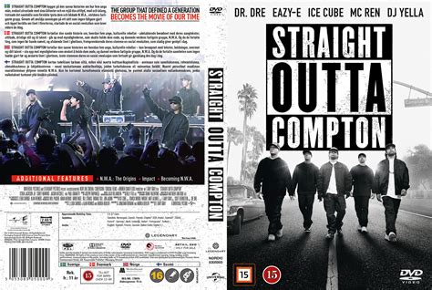 Coversboxsk Straight Outta Compton 2015 Nordic High Quality
