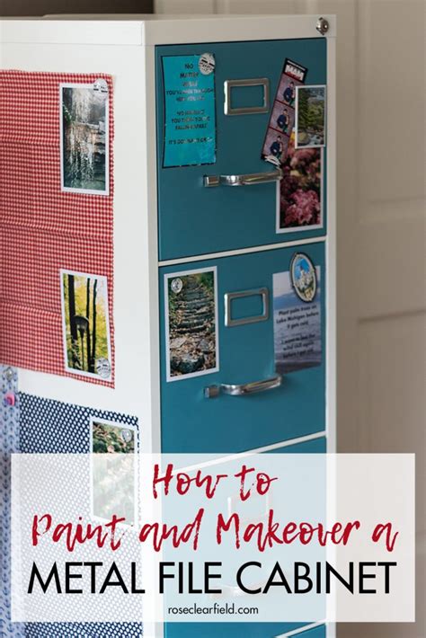 Check spelling or type a new query. How to Paint and Makeover a Metal File Cabinet • Rose ...