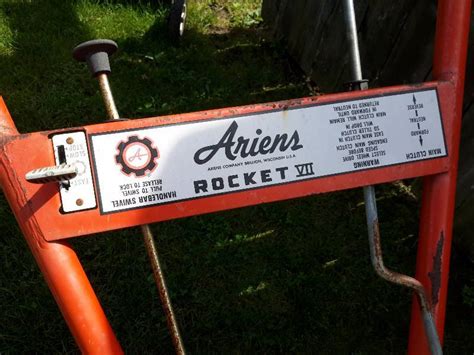 Ariens Rocket Vii Rear Tine Tiller Works Very Well Eden Prairie