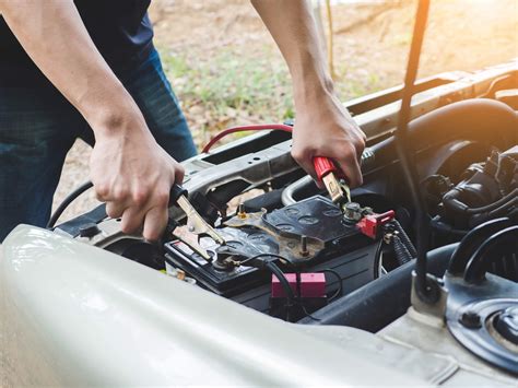 Position the two cars put the car into second gear and turn the key so that the ignition light comes on. 5 Dead Car Battery Tricks to Try When Your Car Dies | Hollywood Towing