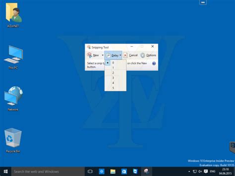 Windows 10 Build 10135 Features An Updated Snipping Tool