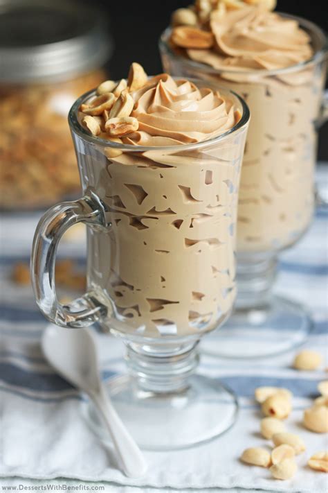 These sugar free desserts are so rich and flavorful that you won't even know that there's no sugar added! Healthy Peanut Butter Mousse Recipe | Sugar Free, Low Carb ...