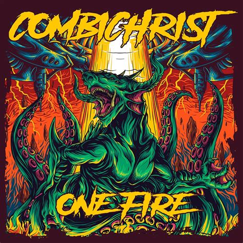 Combichrist Onefire Album Cover Poster Lost Posters