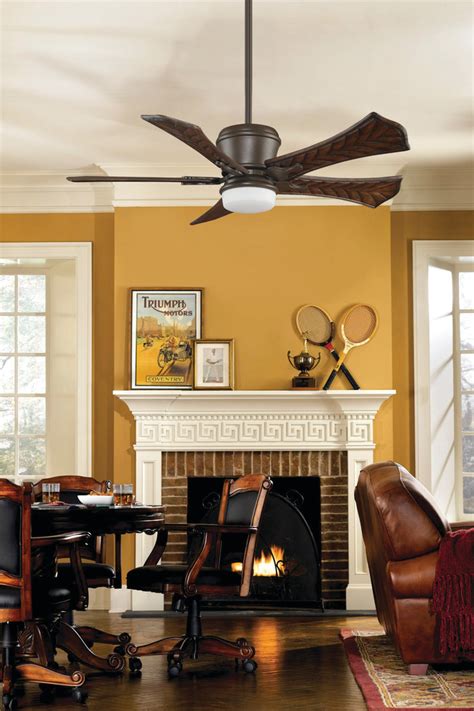 The normal size of these fans is 30 inches, with the length. Fanimation Ceiling Fans 3 - Traditional - Living Room ...