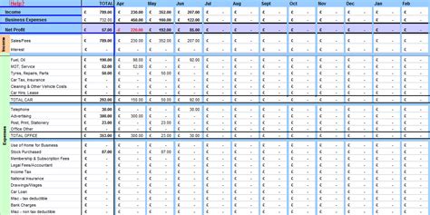 Accounting Spreadsheet Sample — Db