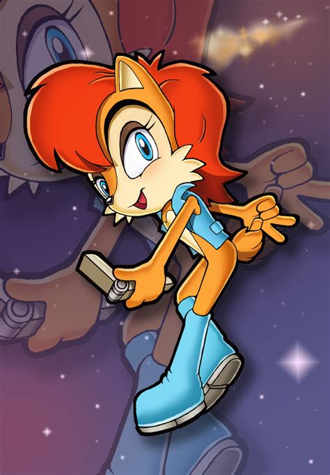 Princess Sally Acorn From The Video Game Franchise Sonic The Hedgehog