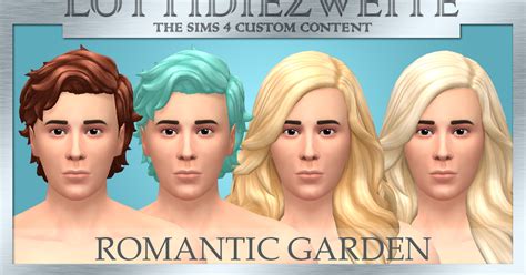 My Sims 4 Blog Romantic Garden And City Living Hair Recolors By