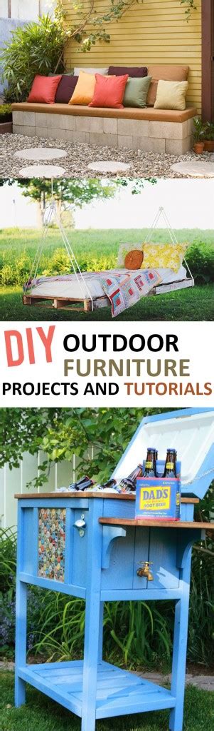 Diy Outdoor Furniture Projects And Tutorials
