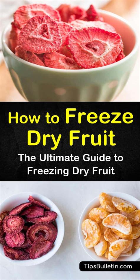 5 Quick Ways To Freeze Dry Fruit