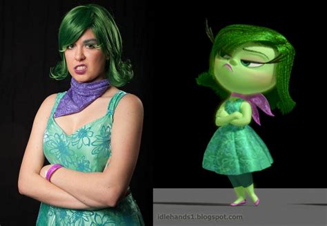 Disgust Cosplay From Pixar S Inside Out By Scissorwizardcosplay On Deviantart