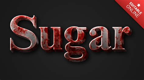 Sugar Text Effect Generator Textstudio