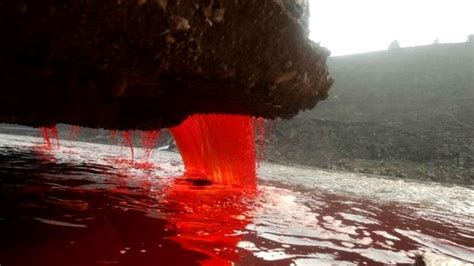 Blood Falls Explore The Mesmerizing Phenomenon Of The Unexplained