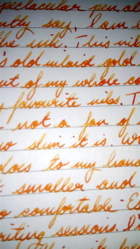 A Sample Of My Handwriting As Requested By Ucolonelkernow Fountainpens