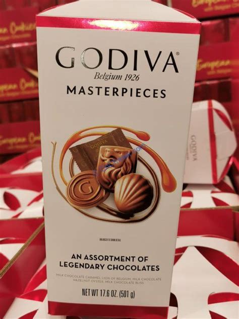 Godiva Masterpieces Assortment Of Legendary Milk Chocolate