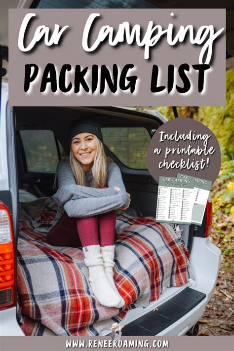 Car Camping Essentials List Ultimate Printable Checklist Artofit