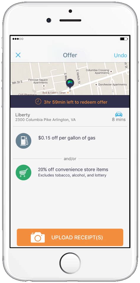 Pay less for gas then everyone else. Free app for cash back on gas | Upside gas app