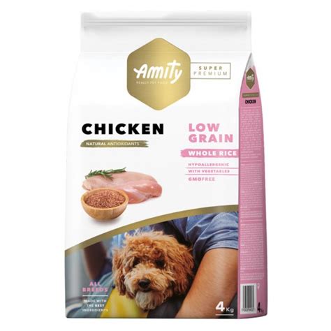 Amity Super Premium Low Grain Adult Chicken Luschus Pet