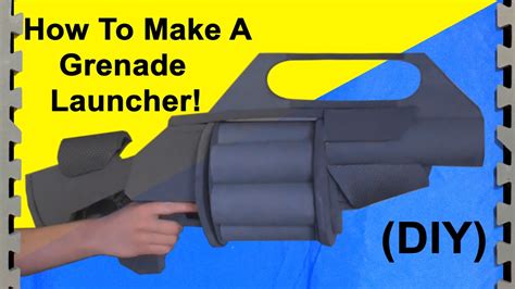 How To Make A Grenade Launcher Prop Youtube