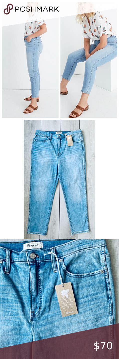 madewell nwt stovepipe jeans in vance wash size 32 madewell stovepipe jeans in vance wash at