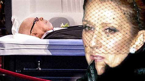 Rest In Peace Céline Dion Cries In Front Of René Angélils Open Casket