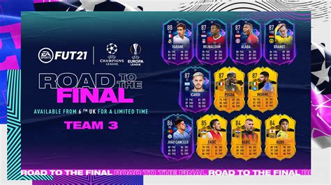 The 16 teams of the ucl round of 16 are fixed. FIFA 21 Drops a Third Batch of Road to the Final Cards ...