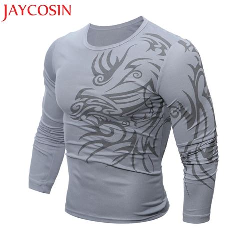 jaycosin 2018 men s fashion printing men s long sleeved t shirt dropshipped aug 7 t shirts