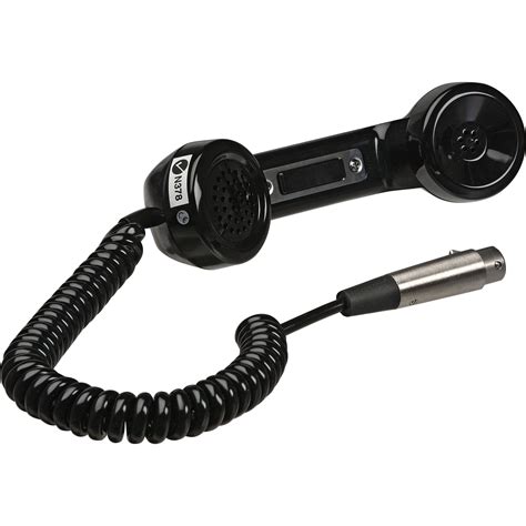 Telex Hs 6a Telephone Style Intercom Handset Black