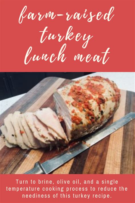Make Your Own Lunch Meat With This Juicy Recipe Turkey Recipes
