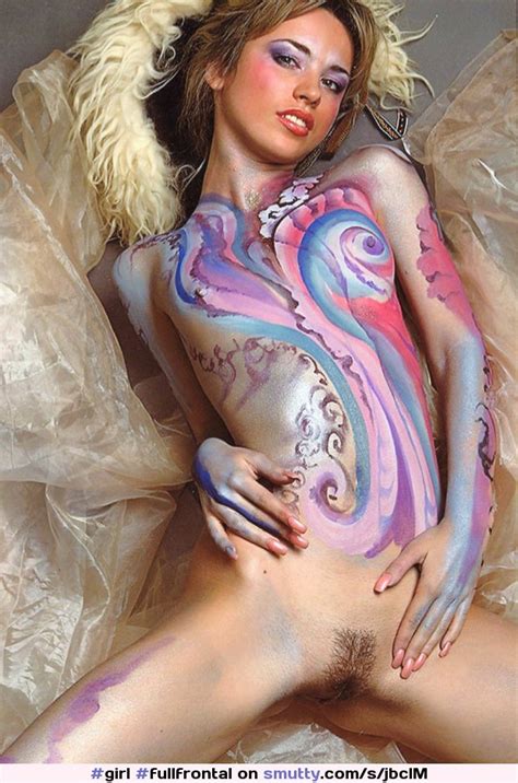 Girl Fullfrontal Bodypaint Nude Smutty